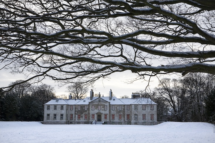 Winter at Newhailes House, near Edinburgh Winter at Newhailes House, near Edinburgh