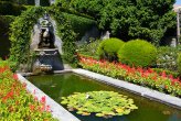 This beautifully landscaped park is dominated by a huge domed pavilion surrounded by a lake, flowerbeds, and roaming peacocks.