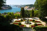 Crystal Palace Gardens, Porto, overlooking the Douro River.