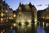 Palais de l'Isle on the Thiou canal, Annecy, French Alps