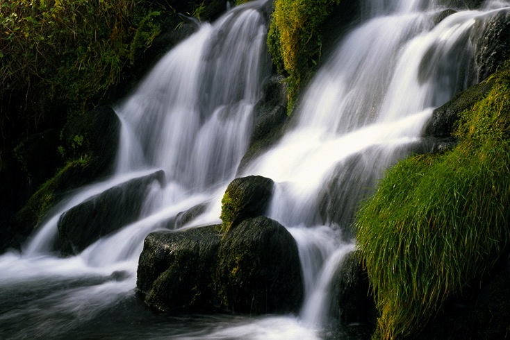 Bride's Veil waterfall, Isle of Skye, Scotland