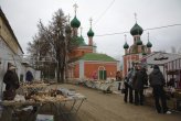 Monastery in Pereslavl-Zalessky, one of the 'Golden Ring' towns near Moscow