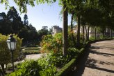 View of the parterre from the pergola