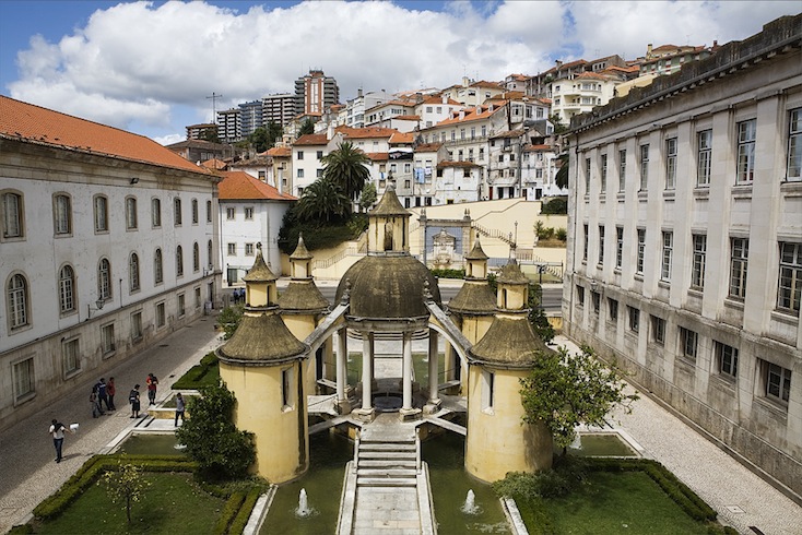 Manga garden, Coimbra, Portugal - originally part of the Holy Cross Monastery Manga garden, Coimbra, Portugal - originally part of the Holy Cross Monastery