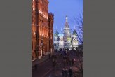 Evening view of St Basil's Cathedral