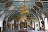 Interior of the Sergei Radonezhsky church, part of Vysoko-Petrovsky Monastery, Moscow