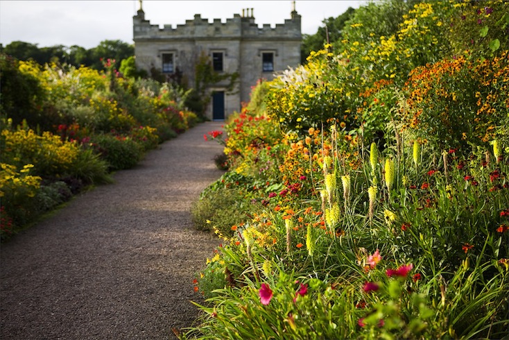 Walled garden at Floors Castle, Kelso Walled garden at Floors Castle, Kelso